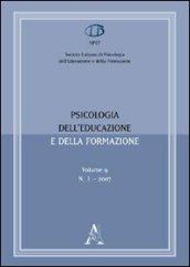 Psicologia dell'educazione e della formazione (2007): 3