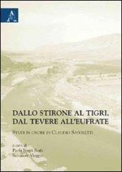 Dallo Stirone al Tigri, dal Tevere all'Eufrate. Studi in onore di Claudio Saporetti