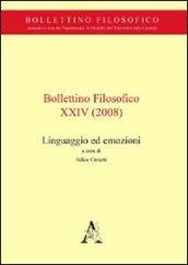Bollettino filosofico (2008): 24
