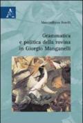 Grammatica e politica della rovina in Giorgio Manganelli