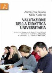 Valutazione della didattica universitaria