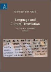 Language and cultural translation. An exile & a permanente errance