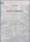 Eserciziario di matematica: 2