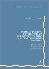 Primato Petrino e indipendenza del potere politico