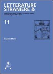Letterature straniere &. Quaderni della Facoltà di lingue e letterature straniere dell'Università degli studi di Cagliari: 11