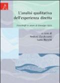L'analisi qualitativa dell'esperienza diretta. Festschrift in onore di Giuseppe Galli
