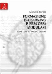 Formazione, e-learning e percorsi modulari. La scrittura dei materiali didattici