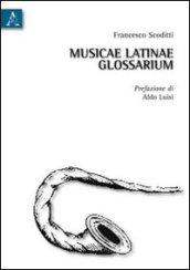 Musicae latinae glossarium. Ediz. italiana