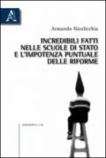 Incredibili fatti nelle scuole di Stato e l'impotenza puntuale delle riforme