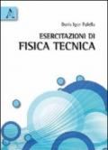 Esercitazioni di fisica tecnica