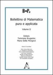 Bollettino di matematica pura e applicata