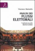 Analisi dei flussi elettotrali. Un approccio alla stima mediante un modello gerarchico bayseino