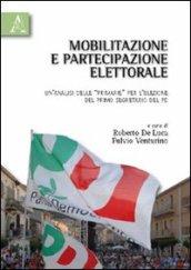 Mobilitazione e partecipazione elettorale. Un'analisi delle «primarie» per l'elezione del primo segretario del PD