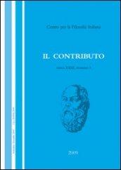 Il contributo (2009): 3