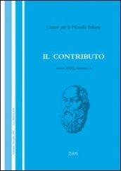 Il contributo (2009): 3