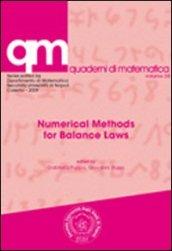 Numerical methods for balance laws