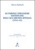 Le parole straniere sostituite dall'Accademia d'Italia (1941-43)