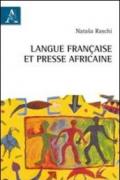 Language française et presse africaine