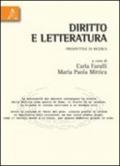 Diritto e letteratura. Prospettive di ricerca