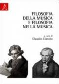 Filosofia della musica e filosofia nella musica