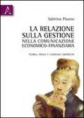 La relazione sulla gestione nella comunicazione economico-finanziaria. Teoria, prassi ed evidenze empiriche