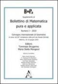 Bollettino di matematica pura e applicata. Supplemento 2010