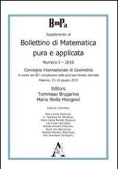 Bollettino di matematica pura e applicata. Supplemento 2010