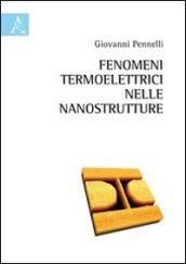 Fenomeni termoelettrici nelle nanostrutture