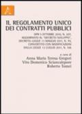 Il regolamento unico dei contratti pubblici