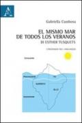 «El mismo mar de todos los veranos» di Esther Tusquets. L'inconscio nel linguaggio. Ediz. bilingue
