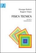 Fisica tecnica. 2: Termodinamica