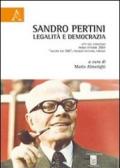 Sandro Pertini. Legalità e democrazia