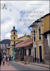 Experiencas y métodos de restauracion en Colombia. 2.