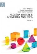 Algebra lineare e geometria analitica: 2