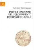 Profili essenziali dell'ordinamento regionale e locale