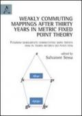 Weakly commuting mappings after thirty years in metric fixed point theory-Funzioni debolmente commutative dopo trenta anni in teoria metrica dei punti fissi. Ediz. bilingue