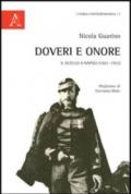 Doveri e onore. Il duello a Napoli (1861-1952)