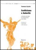 Scetticismo e autorità. La filosofia del diritto di Giuseppe Rensi (1912-1922)
