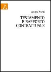 Testamento e rapporto contrattuale