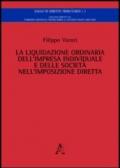 La liquidazione ordinaria dell'impresa individuale e della società nell'imposizione diretta