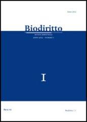 Biodiritto. Rivista interdisciplinare di bioetica e diritto (2012)