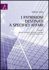 I patrimoni destinati a specifici affari: 1