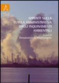 Appunti sulla tutela amministrativa dagli inquinamenti ambientali