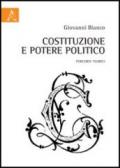 Costituzione e potere politico. Percorsi teorici