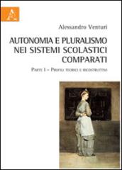 Autonomia e pluralismo nei sistemi scolastici comparati