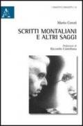 Scritti montaliani e altri saggi