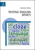 Testing english basics. Con CD Audio