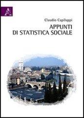 Appunti di statistica sociale