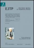 Electronic journal of theoretical physics vol. 9-10
