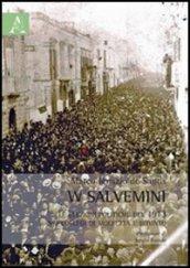 W Salvemini. Le Elezioni Politiche del 1913 nei Collegi di Molfetta e Bitonto